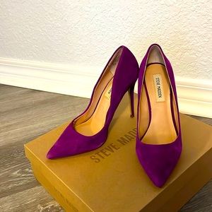 Steve Madden size 8 purple